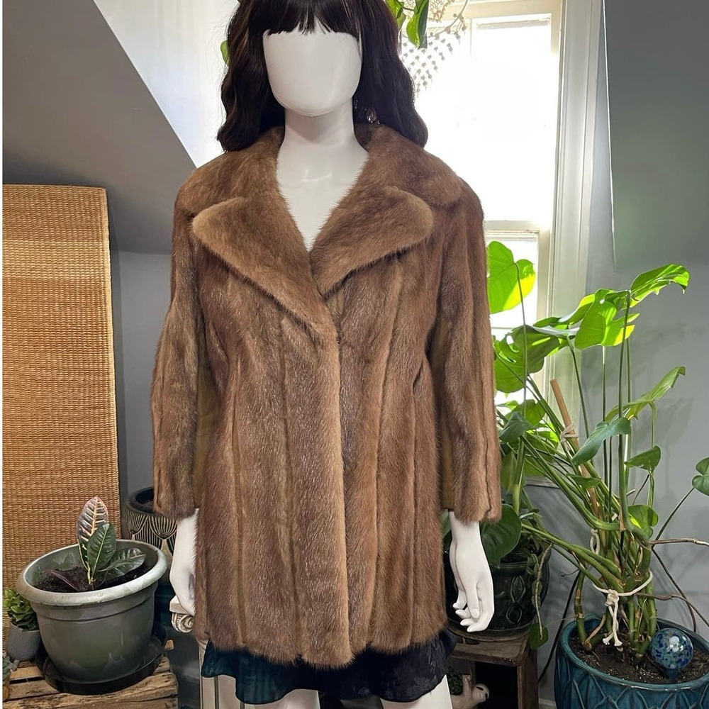 Vintage Mink Fur Coat